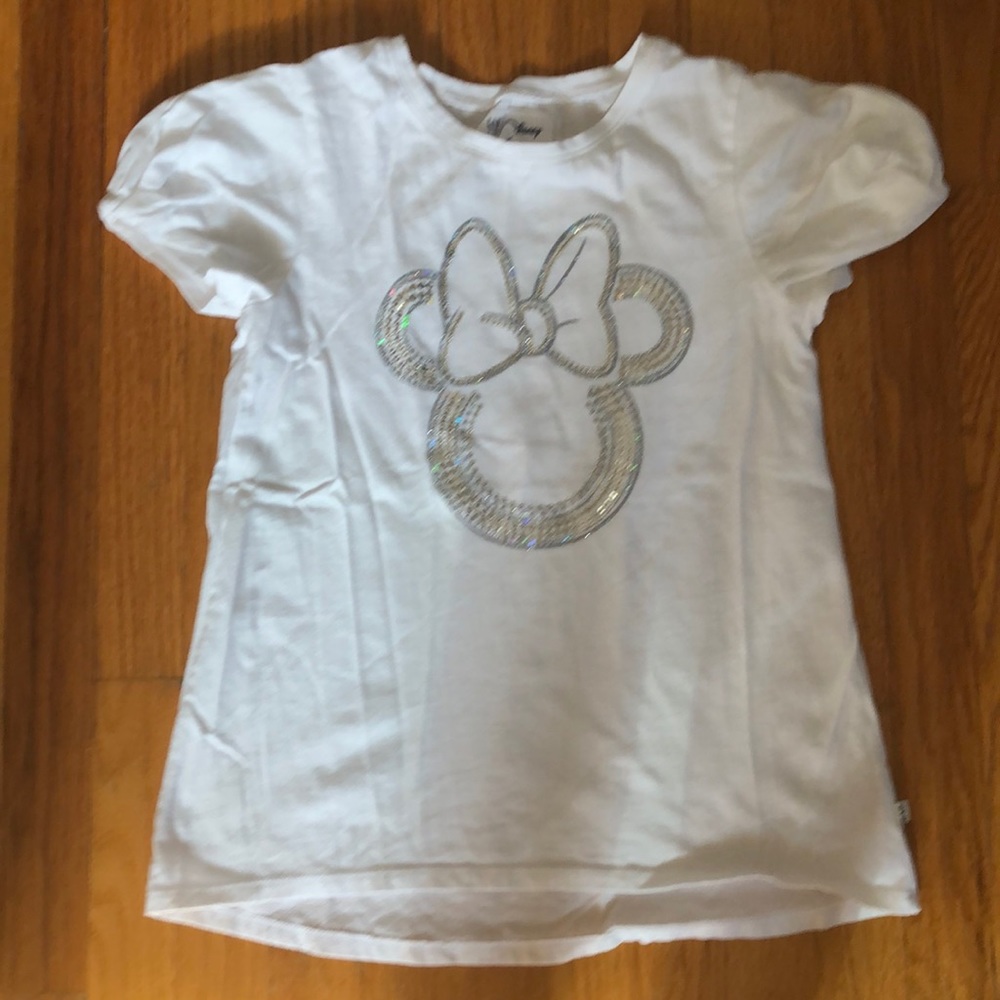 Sparkly mini mouse shirt size large